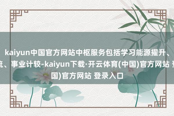 kaiyun中国官方网站中枢服务包括学习能源擢升、亲子交流、事业计较-kaiyun下载·开云体育(中国)官方网站 登录入口